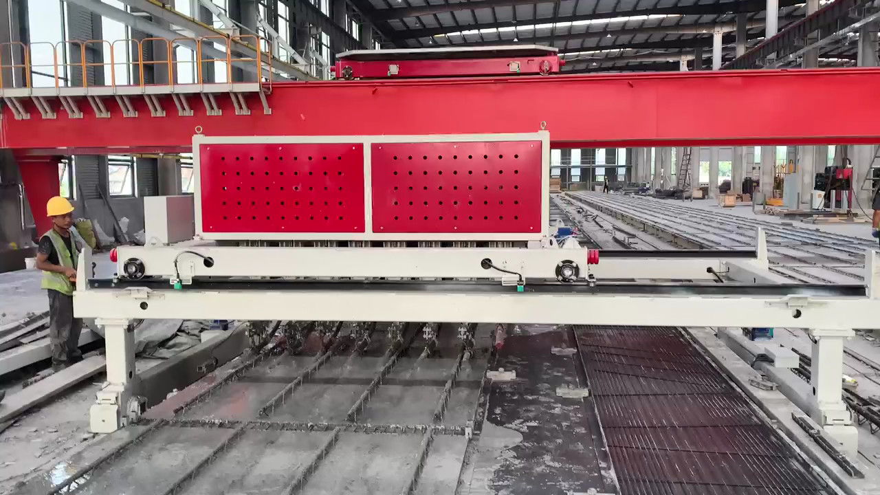 預應力長線臺構件生產線